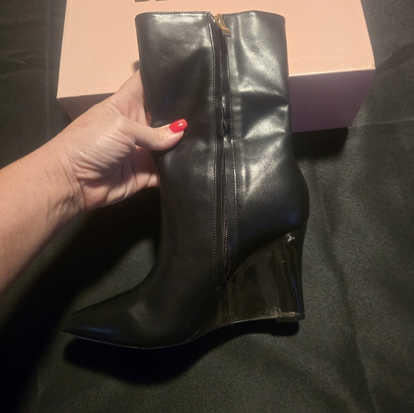 Swank a posh Black boots - Picture 3 of 6